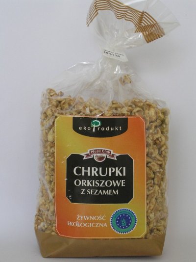 Chrupki orkiszowe z sezamem 160g BIO